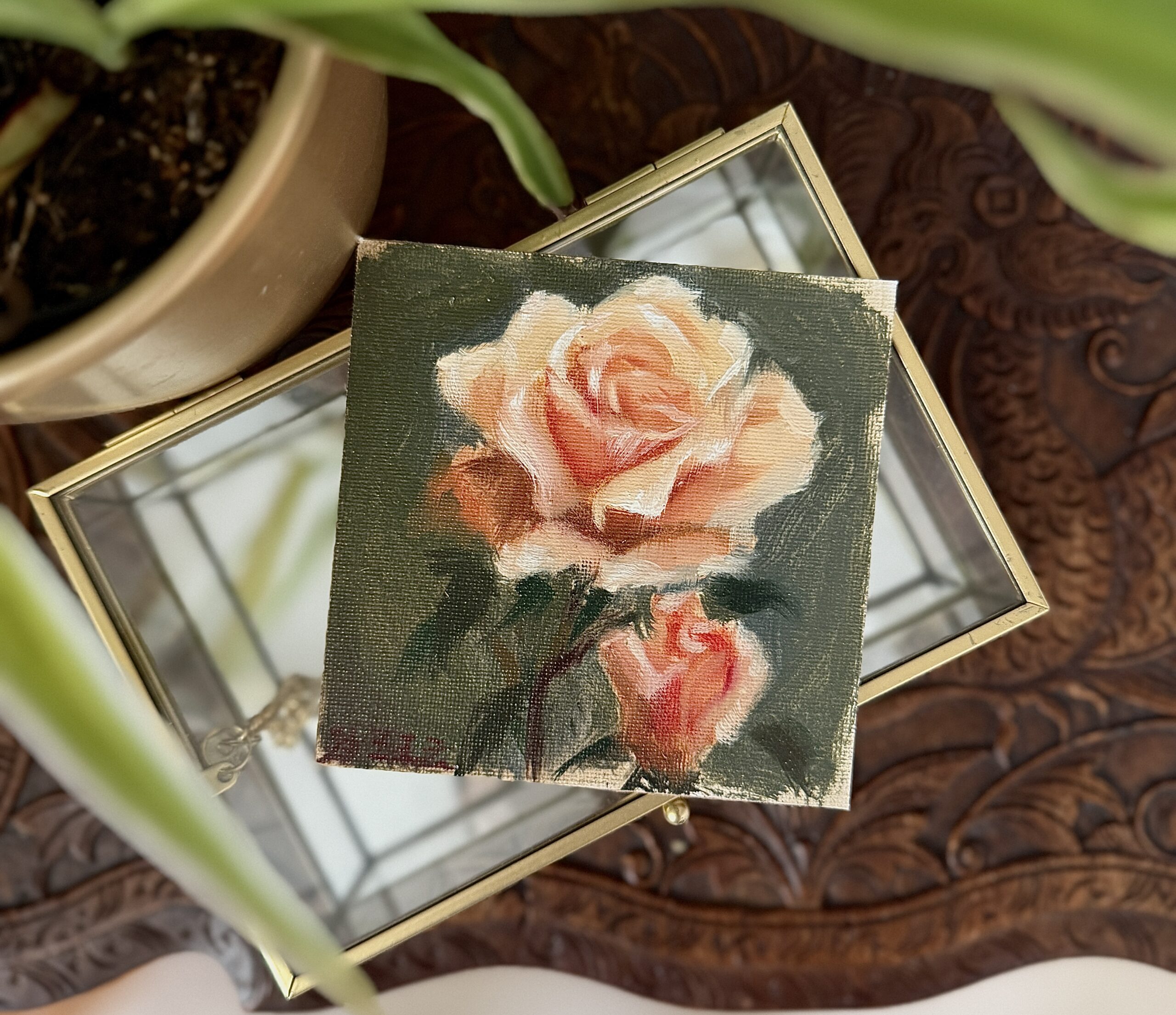 rose color study no. 001