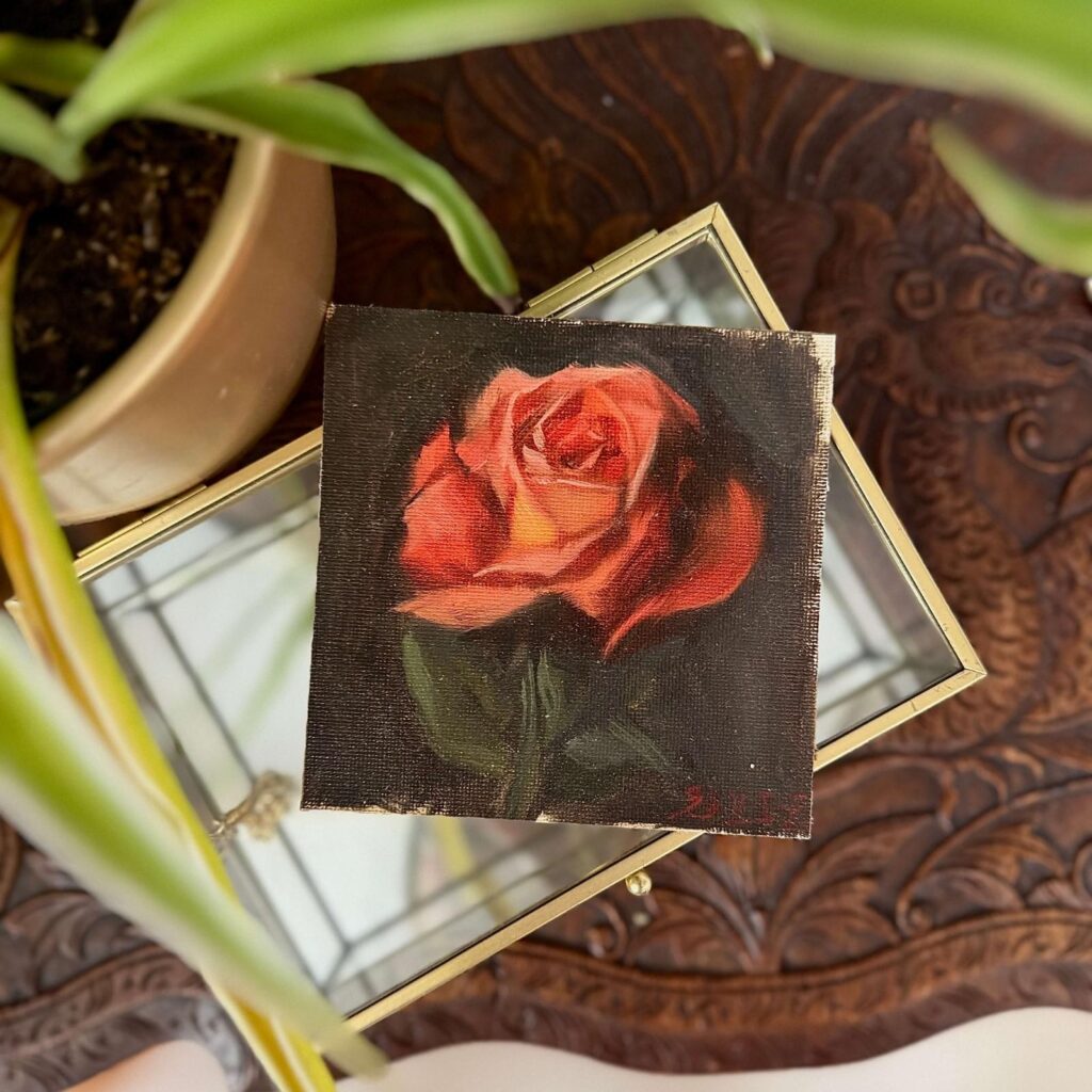 Rose Color Study No. 002