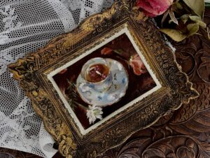 rose petal tea